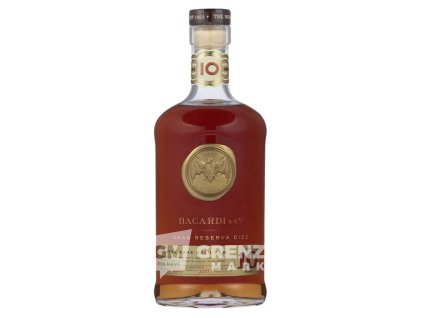 bacardi gran reserva diez 10 year old rum 70 cl rum 32846809268339