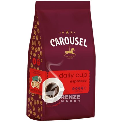 78934 carousel daily cup espresso zrnkova kava 1kg