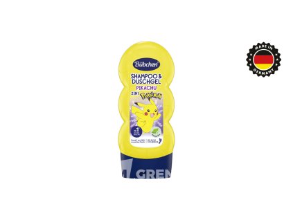 Bübchen Kids šampon a sprchový gel Pikachu 230ml | GRENZE MARKT