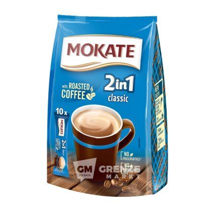 Mokate 2v1 Classic instantní káva 10x14g