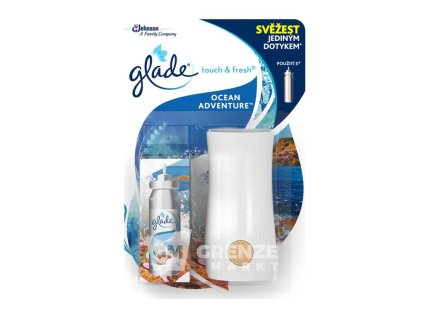 Glade Touch & Fresh osvěžovač vzduchu strojek + náplň Ocean 10ml | GRENZE MARKT