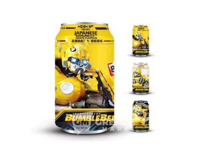high up perliva voda transformers bumblebee hroznova prichut 330ml