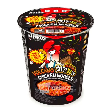 Paldo Volcano Cup instantní nudle Kuřecí 70g | GRENZE MARKT