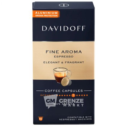 davidoff nespresso fine aroma 10 kapsli