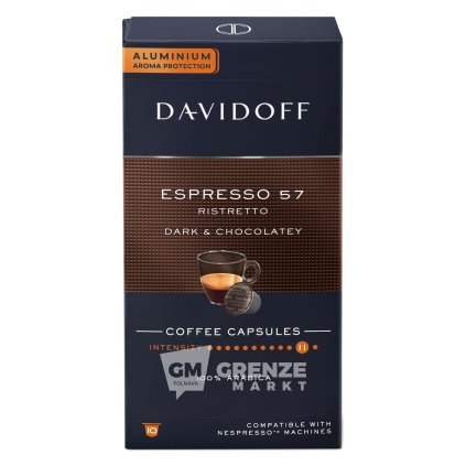 davidoff nespresso espresso 57 10 kapsli