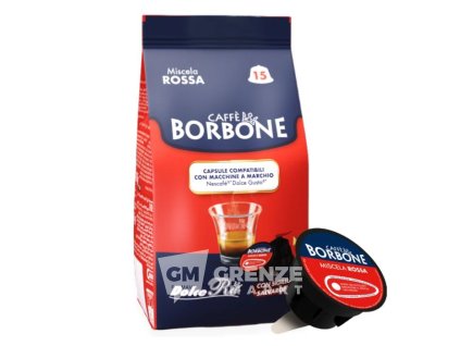 Caffe Borbone Red Dolce Re kapsle 15ks 105g