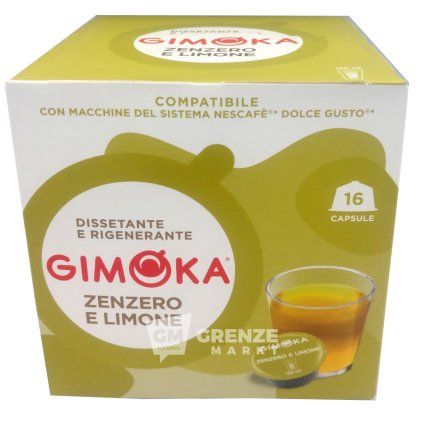 Gimoka DG Zenzero E Limone 176g | GRENZE MARKT