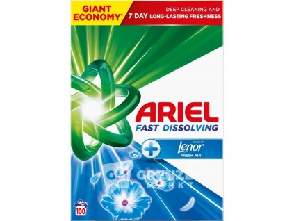 ariel praci prasek touch of lenor plus 100pd
