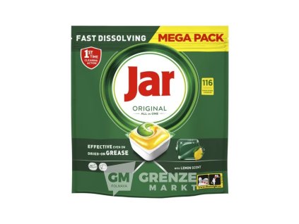 Jar Original Lemon kapsle do myčky 116 ks