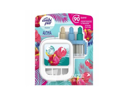 Ambi Pur 3volution osvěžovač vzduchu + náhradní náplň Aloha 20 ml