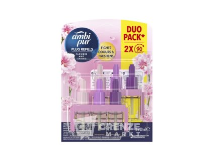 Ambi Pur 3volution Flowers and Spring náhradní náplň do osvěžovače vzduchu 2x20 ml
