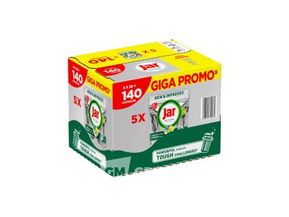 Jar Platinum Plus Yellow kapsle do myčky 140 ks
