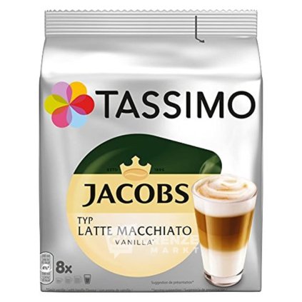 tassimo jacobs latte macchiato vanilla 16 kapsli