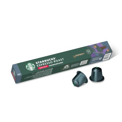 starbucks espresso roast decaf nespresso 10 kapsli