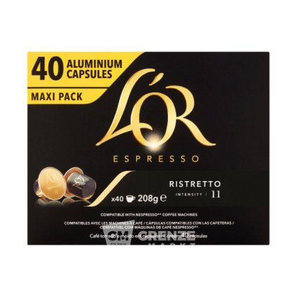 L'OR Espresso Ristretto Nespresso kávové kapsle 40 ks