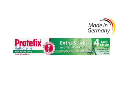 Protefix Aloe Vera fixační krém na zubní náhrady 47 g