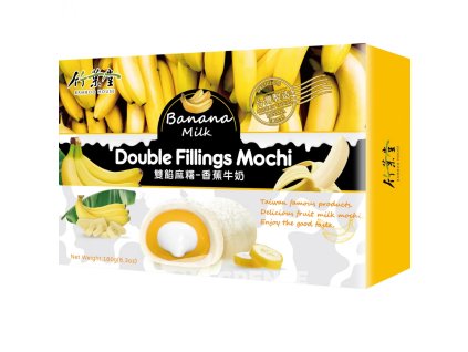 bamboo house double fillings mochi bananove ryzove kolacky s dvojitou naplni 180 g