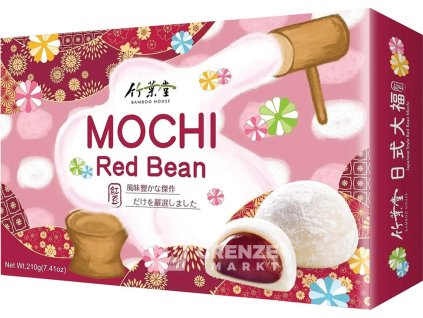 bamboo house mochi ryzove kolacky s cervenou fazolovou naplni 210 g