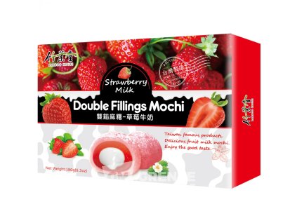 bamboo house double fillings mochi jahodove ryzove kolacky s dvojitou naplni 180 g