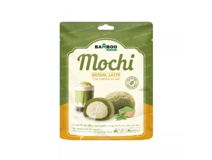 bamboo house matcha latte japonske mochi ryzove kolacky 180 g