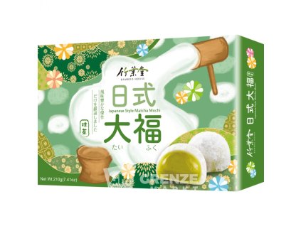 bamboo house japonske matcha mochi ryzove kolacky 210 g