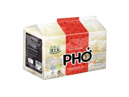 Double Panda rýžové nudle Pho 400 g