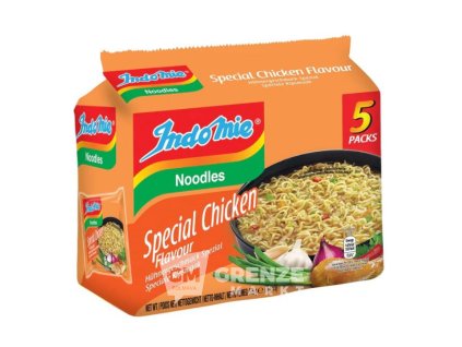 Indomie Special Chicken instantní nudle 5 × 75 g