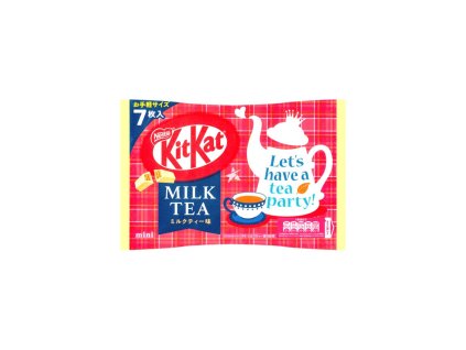 KitKat Milk Tea mini čajové sušenky 7×11,6 g