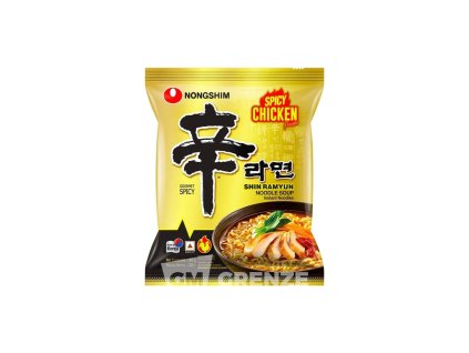 Nongshim Shin Ramyun Spicy Chicken instantní nudle 120 g