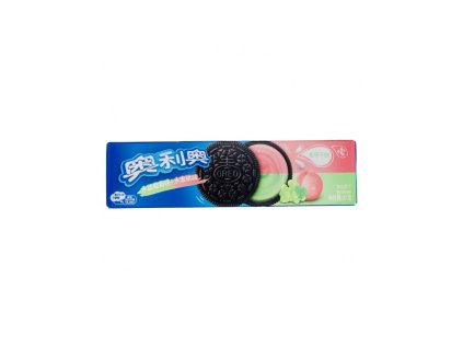 Oreo Crystal Grape & Peach sušenky 97 g