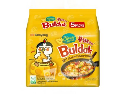 samyang buldak hot chicken ramen cheese instantni nudle 5 140 g