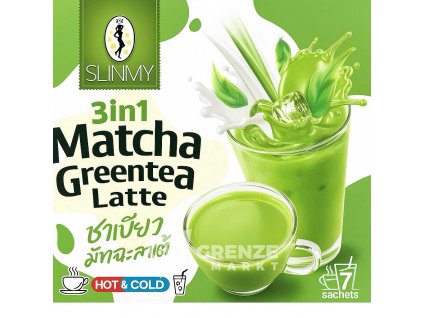 slinmy 3v1 matcha green tea latte instantni napoj 161 g