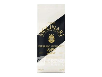 Caffè Molinari Espresso Gourmet Extra Dolce zrnková káva 1 kg