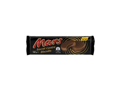 Mars Secret Centre Biscuits sušenky s karamelovou náplní v mléčné čokoládě 132 g