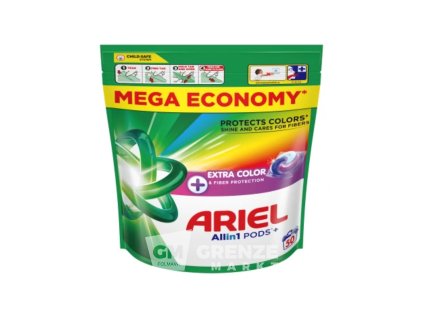 Ariel All in 1 Color & Fiber kapsle na praní 50 ks