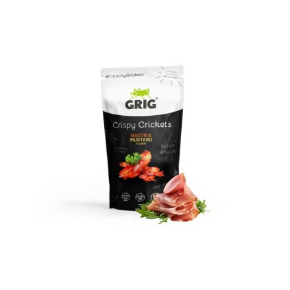 grig krupavi cvrcci bacon mustard 20 g