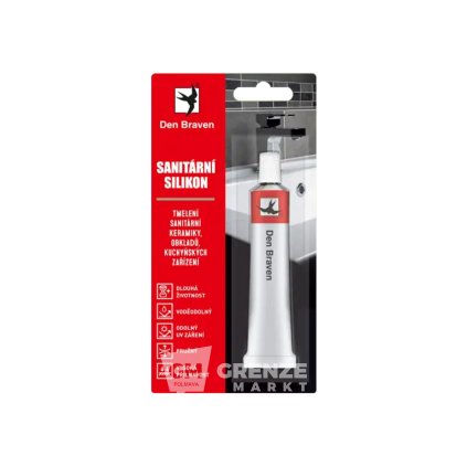 Sanitární silikon bílý 23ml