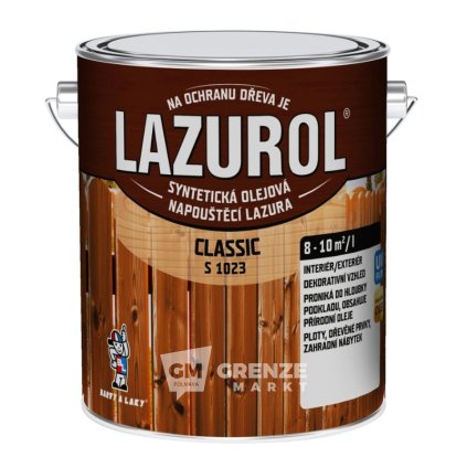 Lazurol Classic S1023 0020 Kaštan 2,5 l
