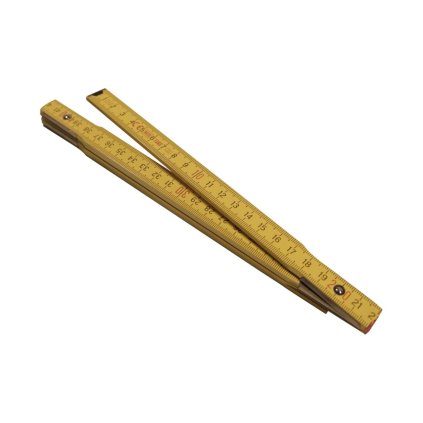 Skládací dřevěný metr 1 m