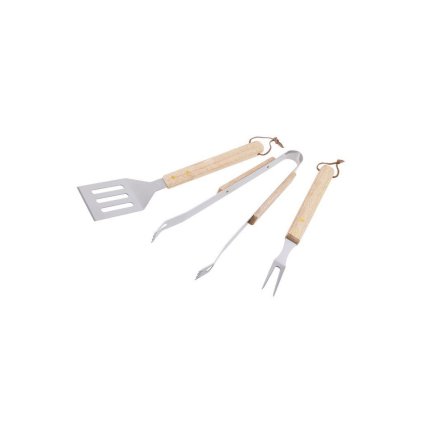 Sada grilovací nářadí nerez 38cm 3ks