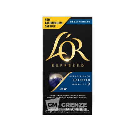 l or espresso ristretto decaffeinato kompatibilni kapsle nespresso 10 ks