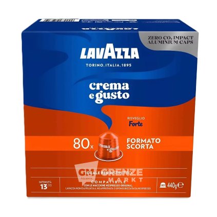 lavazza crema e gusto forte kapsle kompatibilni s nespresso 80 ks