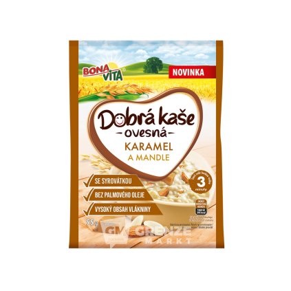 bonavita dobra kase ovesna karamel a mandle 55 g