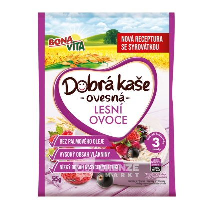 bonavita dobra kase ovesna lesni ovoce 55 g