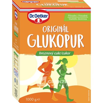 dr oetker glukopur hroznovy cukr 1 kg