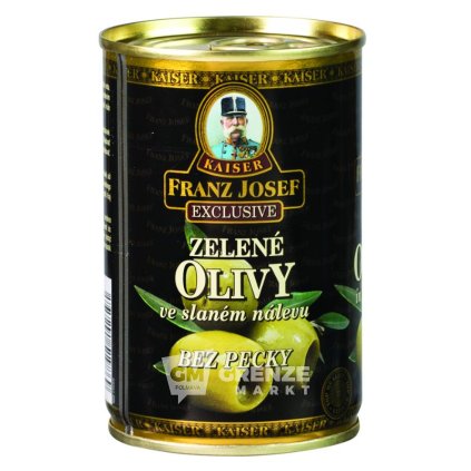 Franz Josef Kaiser zelené olivy bez pecky 314 ml
