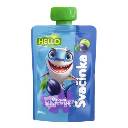 HELLO Ovocná kapsička švestka 100 g