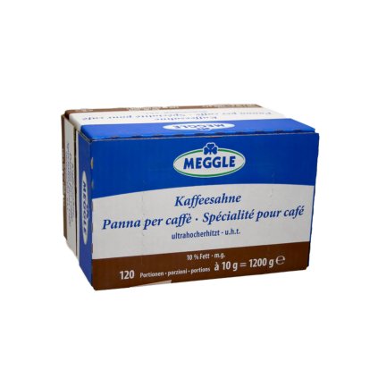 MEGGLE Smetana do kávy 120 × 10 g