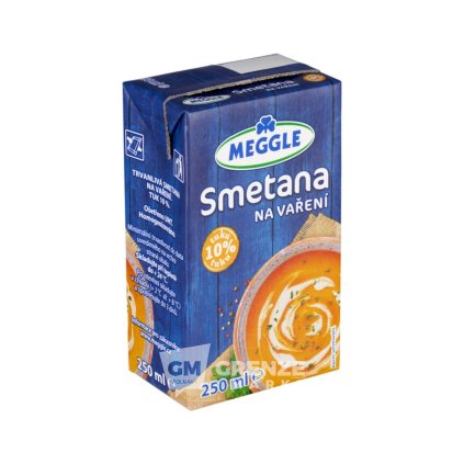 MEGGLE Smetana na vaření 10 % 250 ml