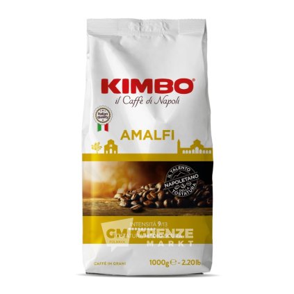kimbo amalfi zrnkova kava 1 kg